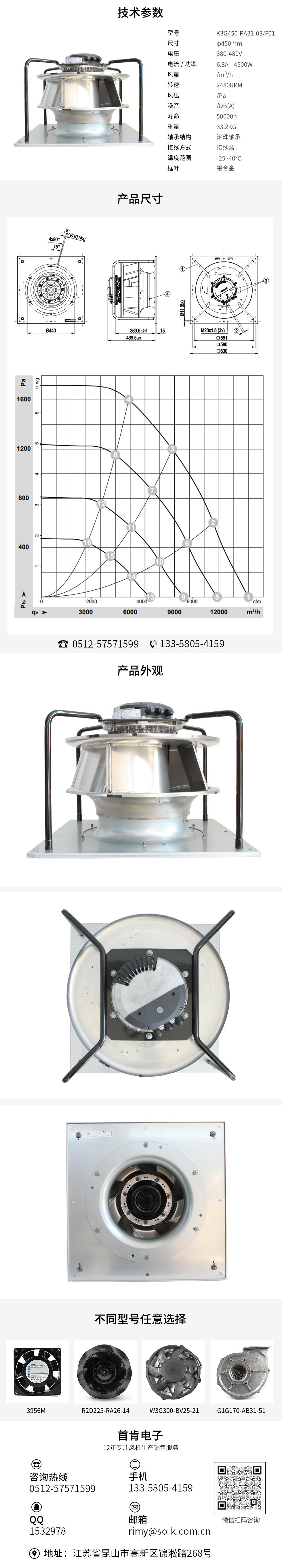 AHU風扇